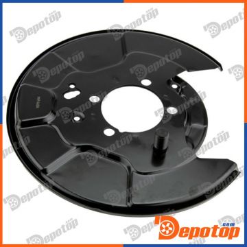 Déflecteur, disque de frein arrière gauche pour TOYOTA | HTO-TY-014, 8179877